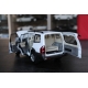 ������ Mitsubishi pajero V7 two tone silver 1/18