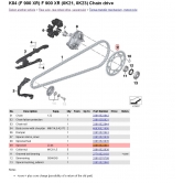 BMW 33818522841 ������ ������  F750GS, F850GS, F900R 33818522841
