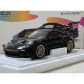 ���������� ������  Porsche 911 (992) GT3 RS cldc Exclusive 1/18 black Minichamps 88
