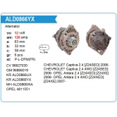 ��������� CHEVROLET CAPTIVA 2,4 Krauf	ALD0866YX