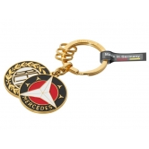  Mercedes-Benz Key Ring, Sindelfingen, Gold, Brass B66041523