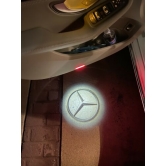 Проекция звезды в передние двери для Mercedes A2138204503