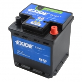   3  Excell 44Ah 400A 175x175x190 Exide	EB440