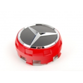 Заглушка колесного диска красная AMG (в стиле центральной гайки) A00040009003594