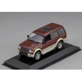 Mitsubishi Pajero LWB - 1991 Dark Red 1:43 2